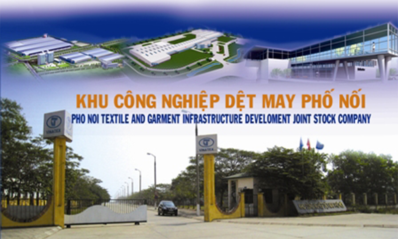 Khu công nghiệp dệt may Phố Nối B